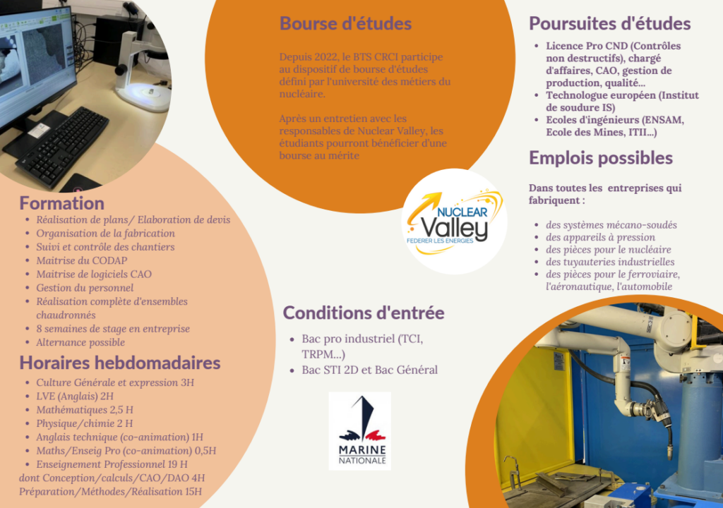 Plaquette BTS CRCI Blum Le Creusot Arrière