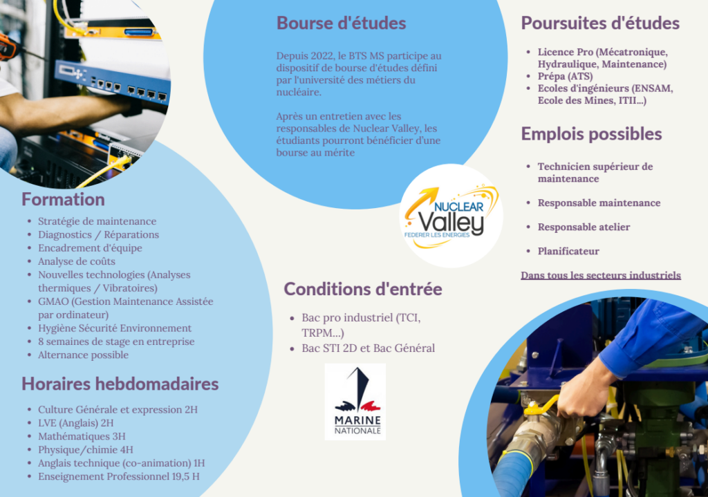 Plaquette BTS MS Blum arriere