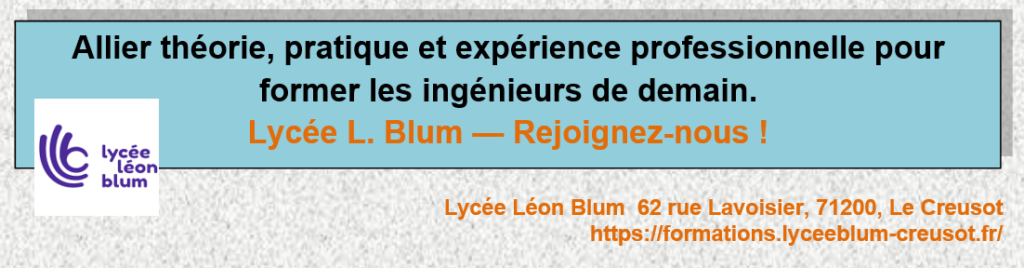 Devenir Ingénieur au Creusot
